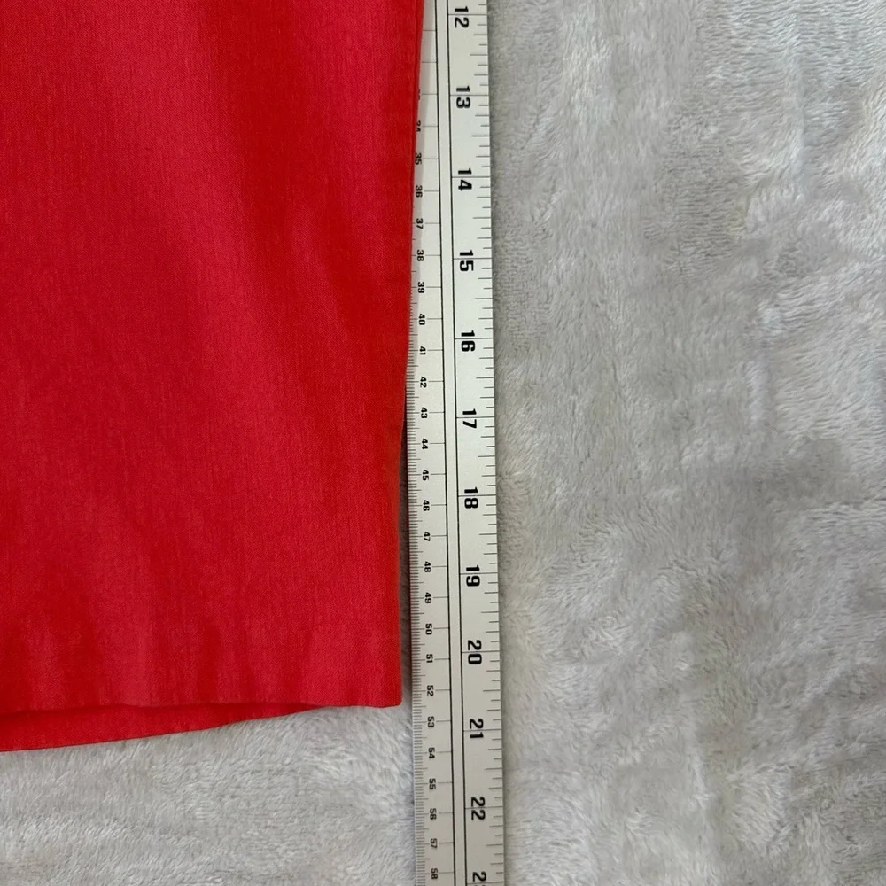 Rafaella‎ Bermuda Shorts Women 16 Dark Salmon Stretch Casual Lightweight - Picture 3 of 8